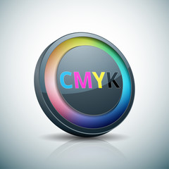 CMYK Button illustration