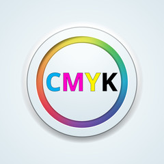 CMYK Button illustration