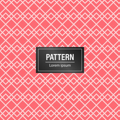 Fototapeta premium Minimal abstract pattern background. Geometric pattern background