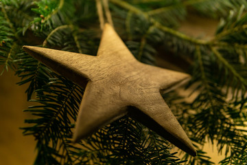 Wooden star
