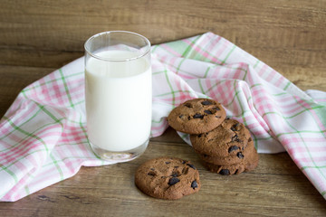 Cookie and Milk, Chocolate Cookies with Milk