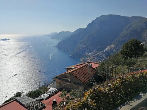 Nocelle - Panorama dalla piazza della chiesa