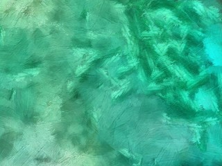 Detailed close-up grunge multi color abstract background. Dry brush strokes hand drawn oil painting on canvas texture. Creative simple pattern for graphic work, web design or wallpaper. 