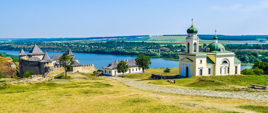 The Khotyn Fortress. Ukraine.
