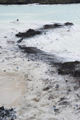 Landschaft an der blauen Lagune 