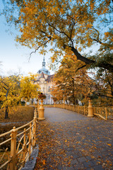 Autumn in Budapest city park