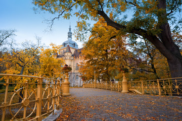 Autumn in Budapest city park