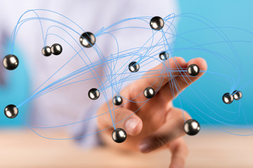 network digital in hand