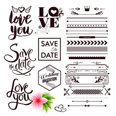 Save the date and all you need is love labels