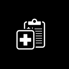 Medical Report and Services Flat Icon