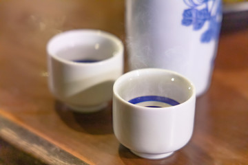 熱燗の日本酒