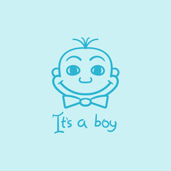 It is a boy illustration