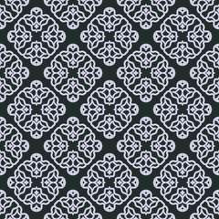 Geometric hand-drawn seamless pattern