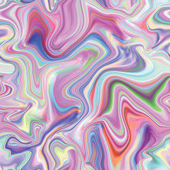 Marble seamless pattern in neon brightful colors.