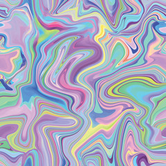 Marble seamless pattern in neon brightful colors.
