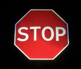 stop sign