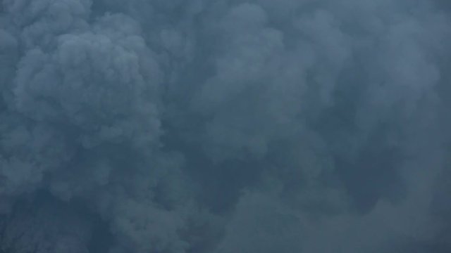 Mt Bromo a remote erupting active volcanic mountain volcano Java Indonesia