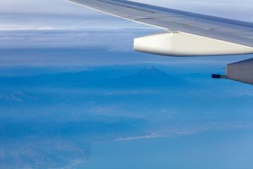 Fototapeta na wymiar 富士山　俯瞰