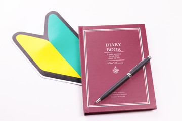 日記張 初心者マーク ノート ペン