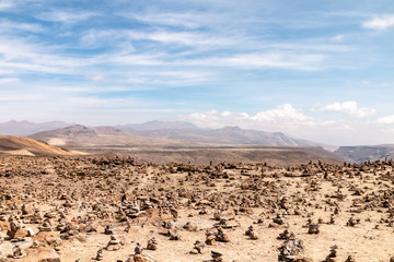 Peruvian Andes Landscape