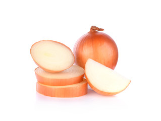 onion isolated on white background