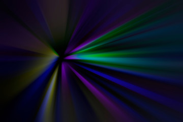 radial color pattern