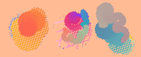 abstract vector background-Dot Graphics