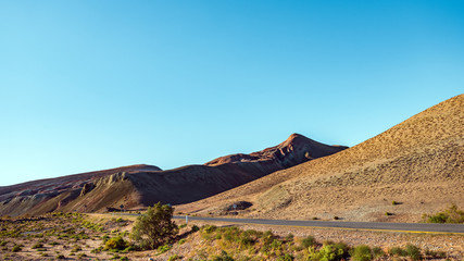 Road in the mountains area