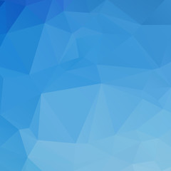 Abstract blue polygon texture