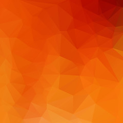 Abstract orange polygon texture
