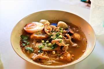 soup with meat and vegetables
