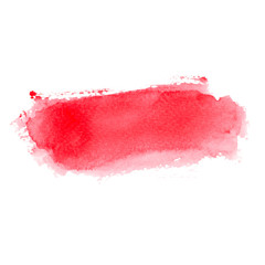 drawn red watercolor.image