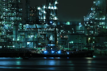工場夜景　根岸