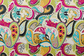 Textured fabric with pattern