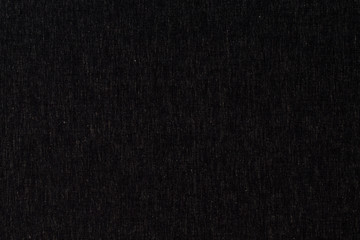 Black textured fabric