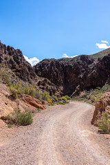 Charyn canyon in Almaty region of Kazakhstan