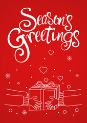 Seasons Greetings Card © rudall30