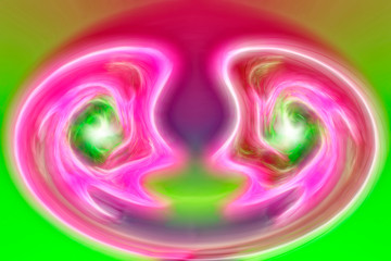 Color design pattern, computer generated images