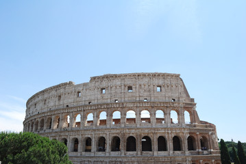 Fototapeta premium View of Colosseum - Rome, Italy.