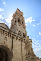 Fototapeta na wymiar church Romanesque-Gothic in Trogir, Croatia.