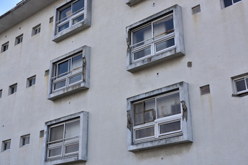 日本の古い建物の窓