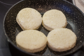 cheesecake in a pan