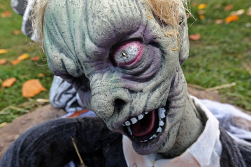 Fototapeta na wymiar Halloween, Zombie