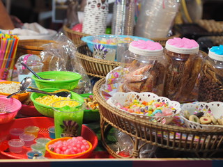 Sweets dessert sweetmeat blancmange Delicious