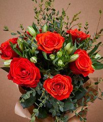 nice bouquet of flowers