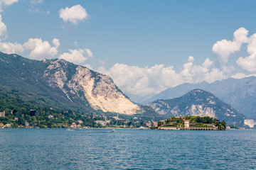 Isola Bella, one of the Borromean Islands on Lake Maggiore, Verbano, Italy.