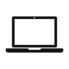 laptop icon vector
