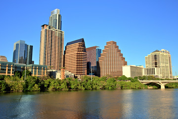 Obraz premium Austin Downtown Skyline