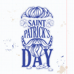 Lettring for Saint Patricks Day