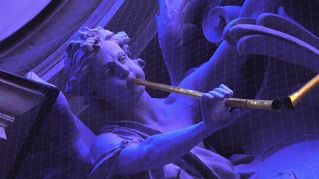 Sculpture at the Church Heilg-Geist Kirche Munich